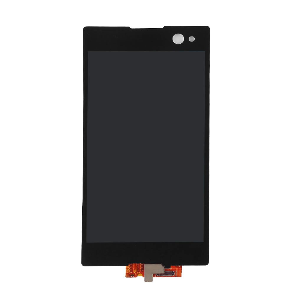 Дисплей для Sony Xperia C3/C3 Dual/ D2533/D2502 + Тачскрин (Черный) (NO  Frame) AAA купить в Екатеринбурге