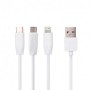  USB-31 [iPhone + MicroUSB + Type-C] Hoco X1 - avkmobile.ru - 