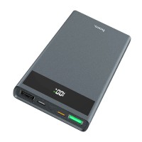   (Power Bank) 10000mAh Hoco J49 (5,0V - 2A, 2USB, Type-C, QC 3.0, LCD)  - avkmobile.ru - 