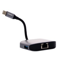  Type-C - Lan Hoco HB9 (RJ45/USB) - avkmobile.ru - 